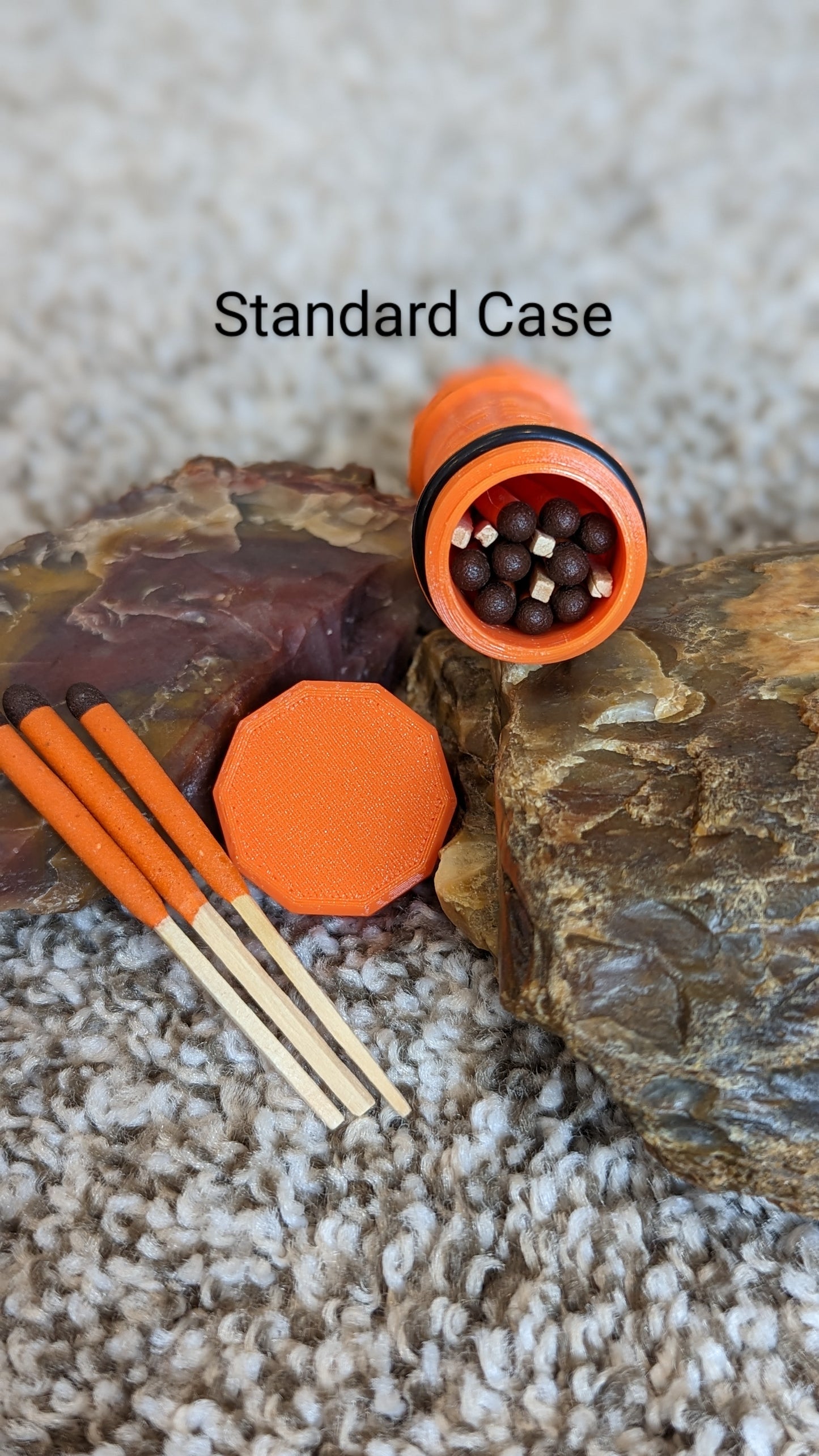 Ultralight EDC Match & Battery Containers