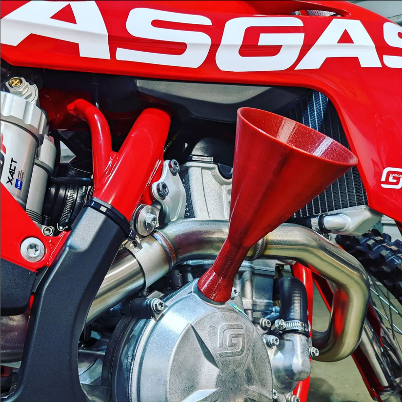 Threaded & Vented Dirt Bike Oil Funnel